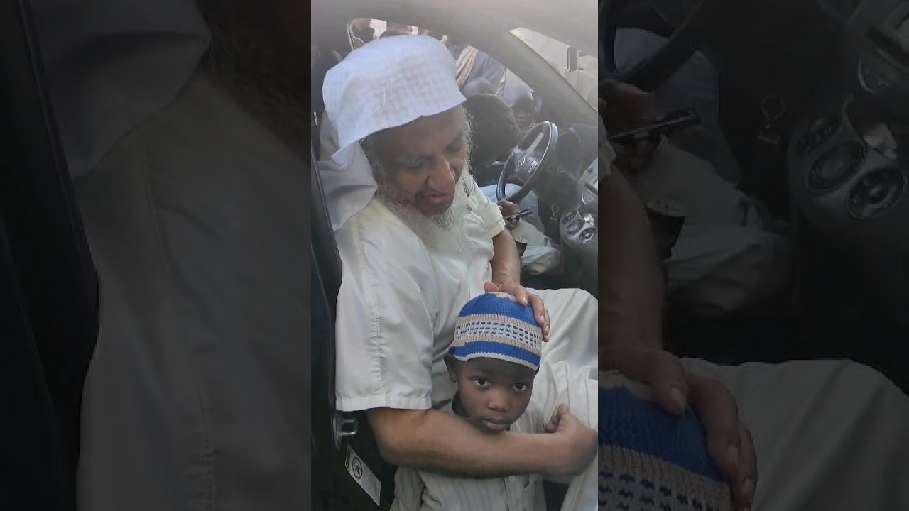 الشيخ إبراهيم المحيميد مع صالح الفوزان الصغير