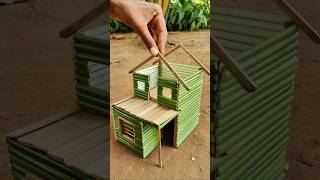 Nature Ke Beech Ek Bamboo Mini House Handmade With Love