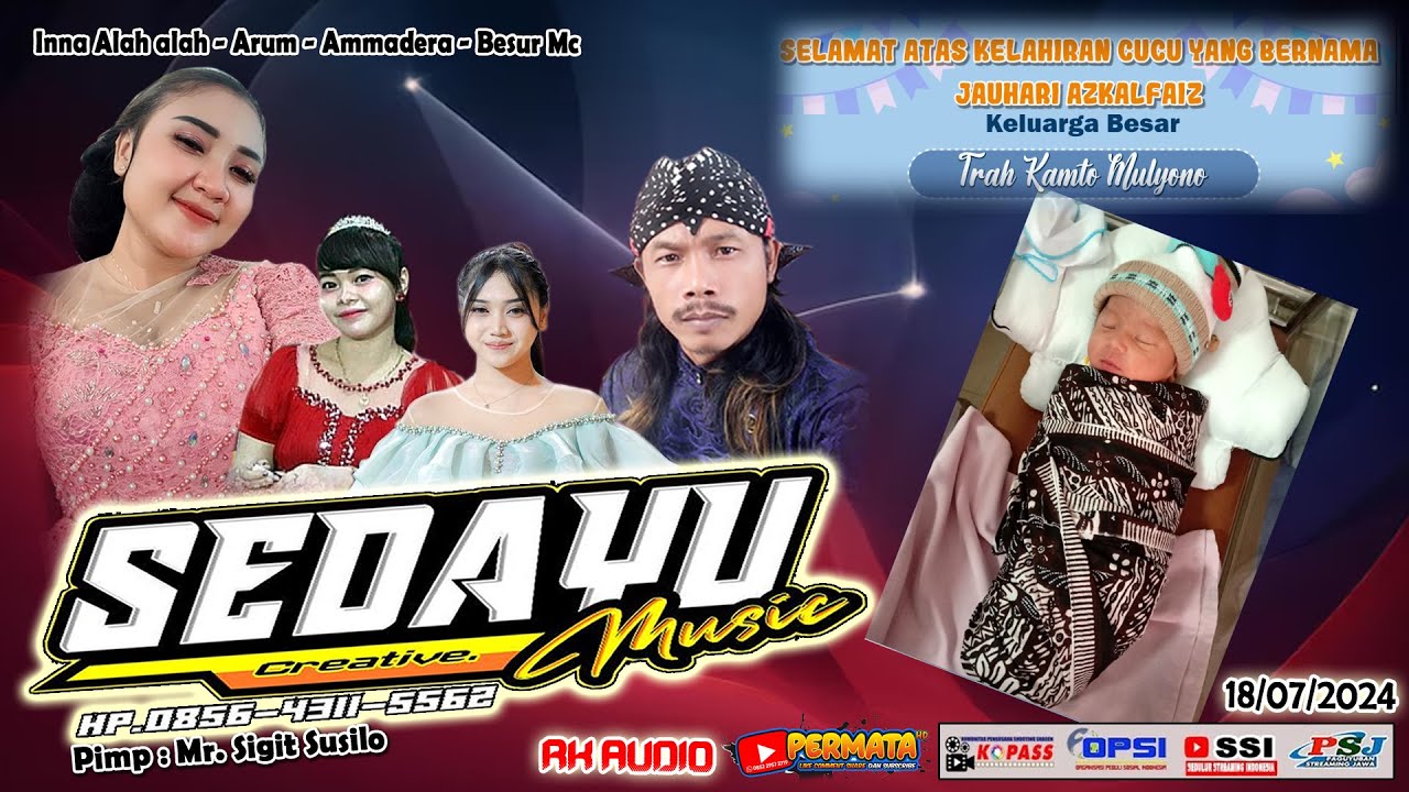 🔴#live - CS SEDAYU Music || Tasyakuran Kelahiran 