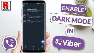 How To Enable Dark Mode In Viber