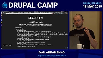 Ivan Abramenko - Creating web app with Drupal, GraphQL and React