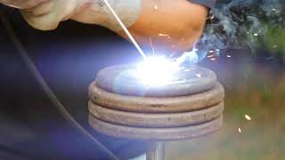 DIY Dumbell Welding