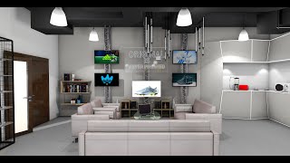 Freelance 3D Exhibition Designer Dubai - Adidas Showroom