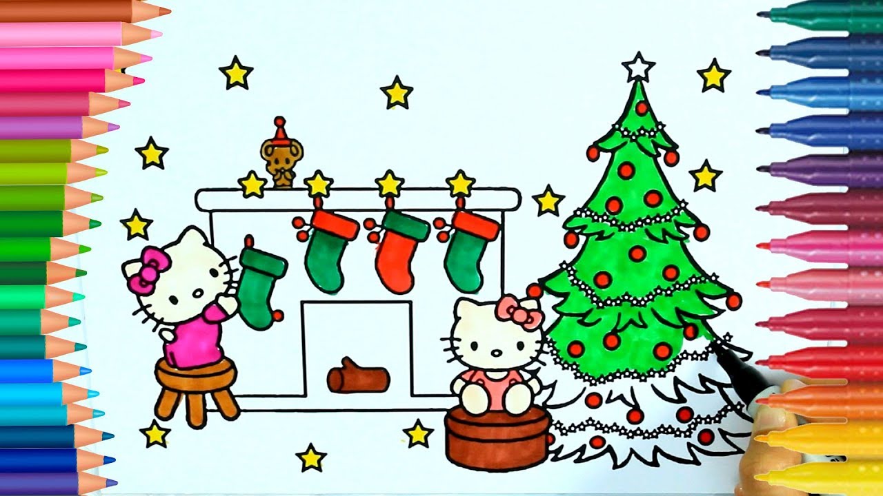 Ciao Kitty e disegnare e colorare Disegni da colorare
