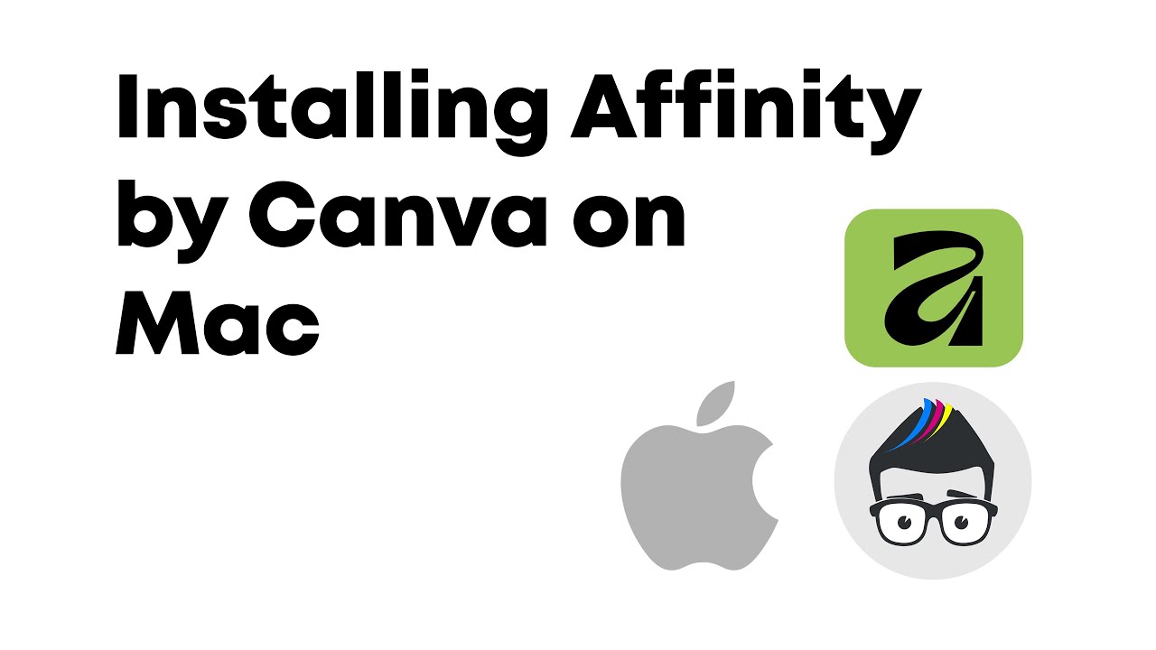 Install Affinity by Canva on Mac - YouTube
