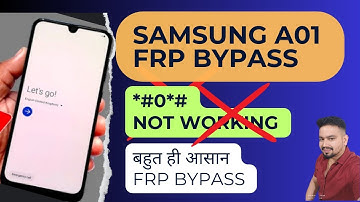 Samsung A01 FRP Bypass | Samsung A01 (A015) FRP BYPASS/GOOGLE ACCOUNT REMOVE 2024