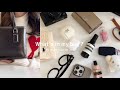 What’s in my bag？ / 社会人オタクのお気に入りを詰め込んだミニバッグの中身紹介💼🤎 왓츠인마이백 sub🎞️