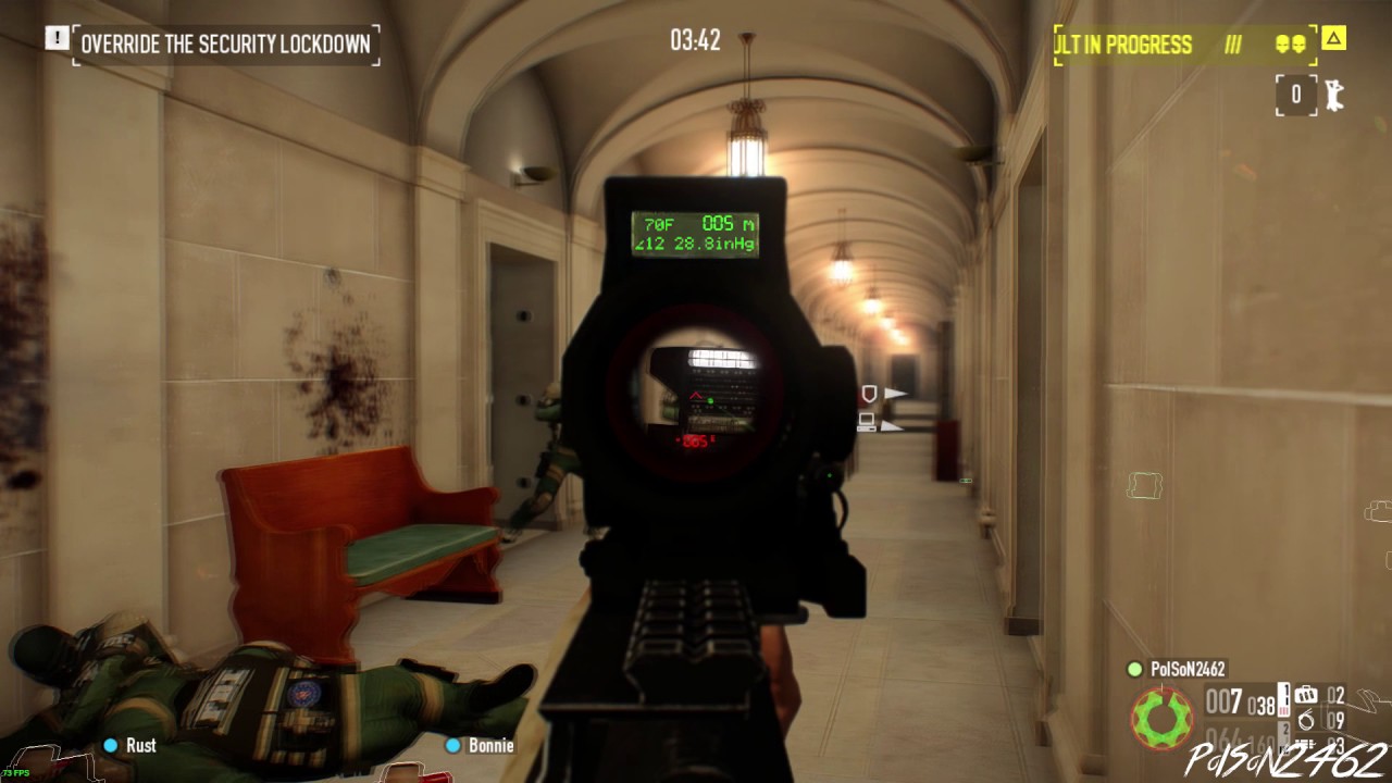 Grom sniper rifle review (Payday 2 Gage Russian Weapon pack) YouTube