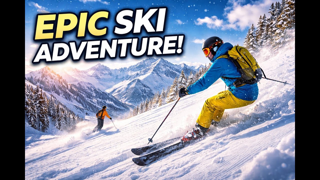 Epic Ski Runs with Breathtaking Mountain Views!