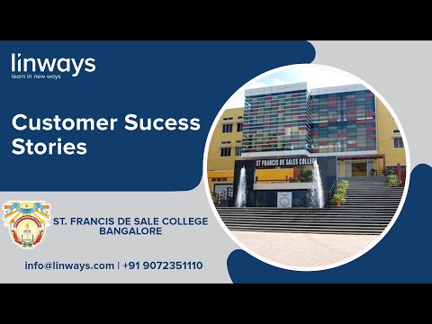 Customer Success Story | SFS College, Bangalore | Linways Learning Management System