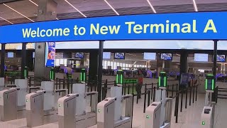 A look at the new Terminal A at Newark Liberty International Airport (EWR)