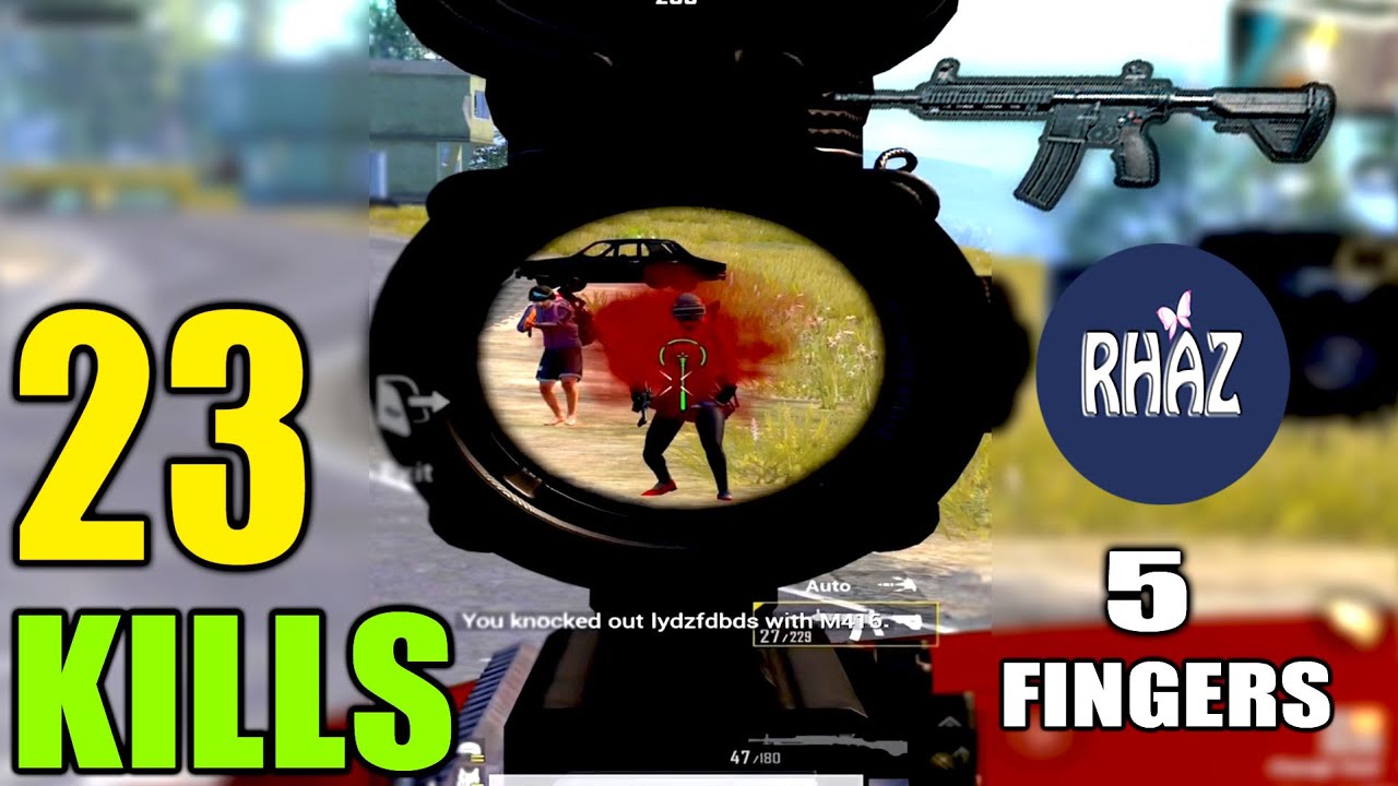 MY FIRST VIDEO l 23 KILLS SOLO VS SQUAD l PUBG MOBILE l - YouTube