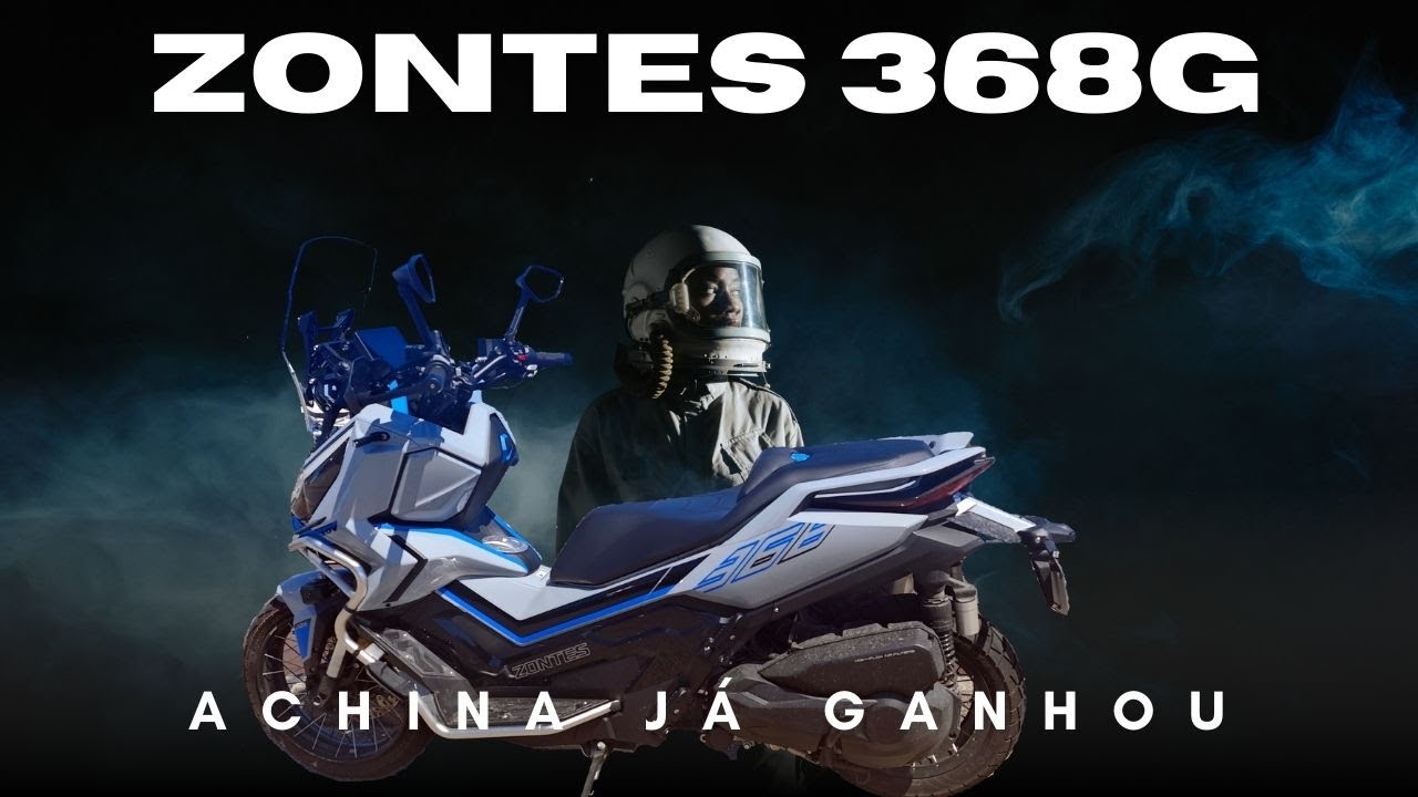 Experimentei a Zontes 368G e comparei com a Honda ADV 350. A China já ganhou!!!