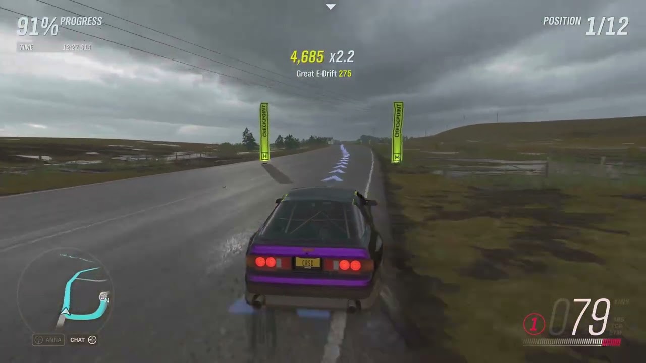 Forza Horizon 4 Gameplay / 1992 Hoonigan Mazda RX-7 TwerkStallion / Fortune Island DLC / 4K