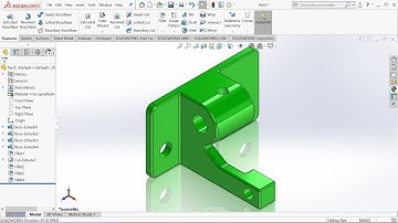 solidworks tutorial knurl bracket bearing part 99