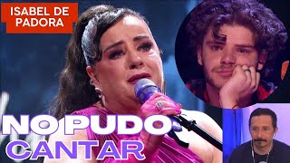 Isabel de Pandora NO PUDO Cantar la canción😭  VIDEOREACCIÓN