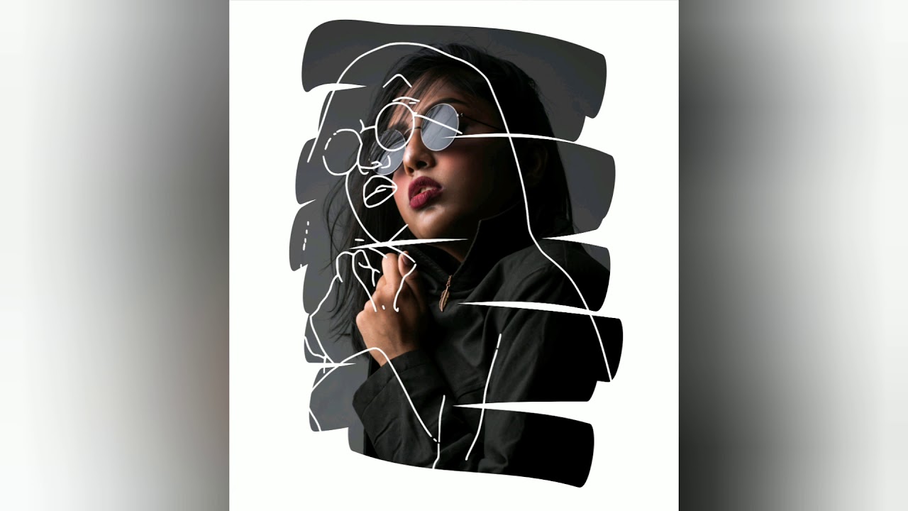 One brush stroke effect | PicsArt