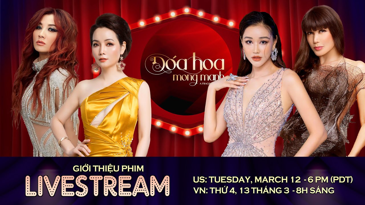 LIVESTREAM GIỚI THIỆU ĐÓA HOA MONG MANH | MARCH 12, 2024