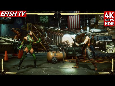 Jade vs Kung Lao (Hardest AI) - Mortal Kombat 11