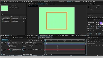 Opacity Animation - After Efffects