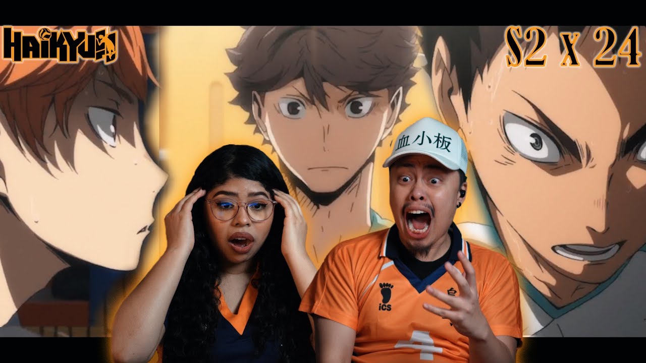 JOGASSO! KARASUNO VS AOBA JOHSAI - React Haikyuu EP 23 