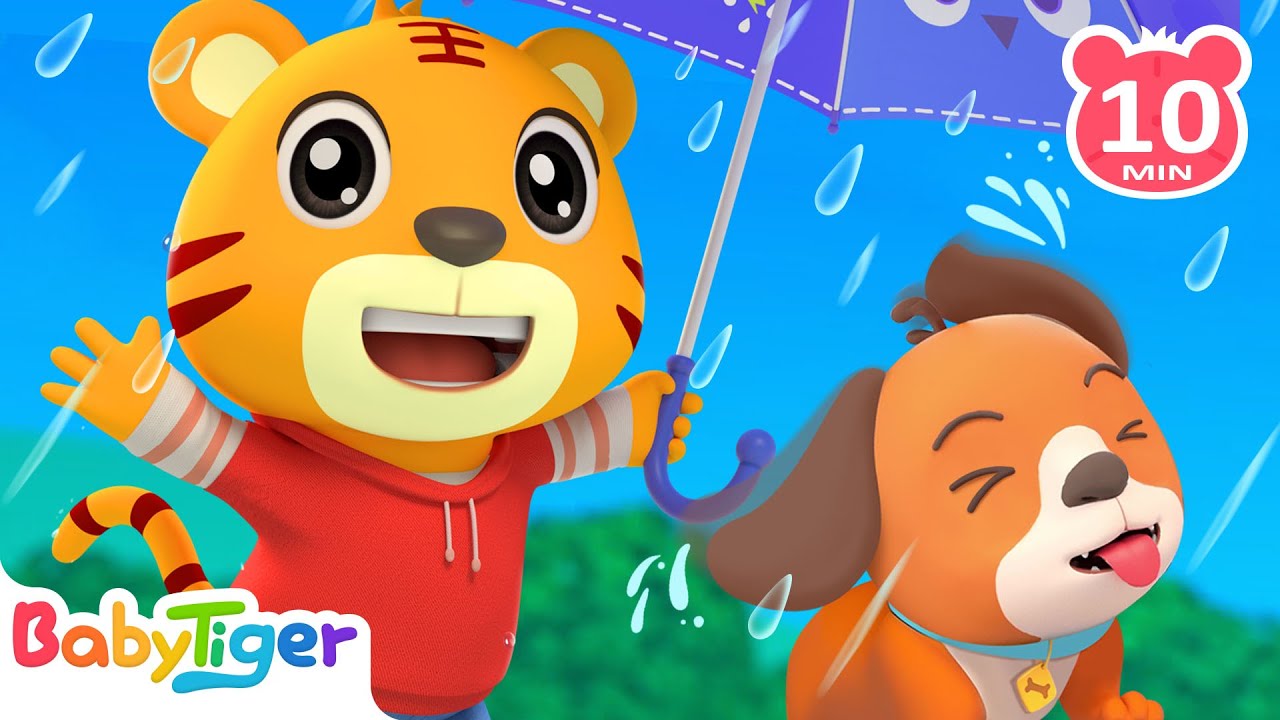 Rain Rain Go Away + More Kids Songs & Nursery Rhymes - Baby Tiger - YouTube