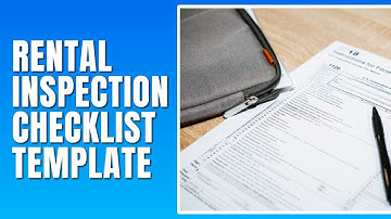 Rental Inspection Checklist Template - How To Fill Rental Inspection Checklist