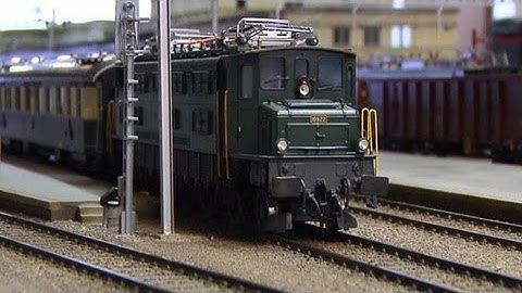 Largest Model Railway Layout of Switzerland in O Scale with Cab Ride