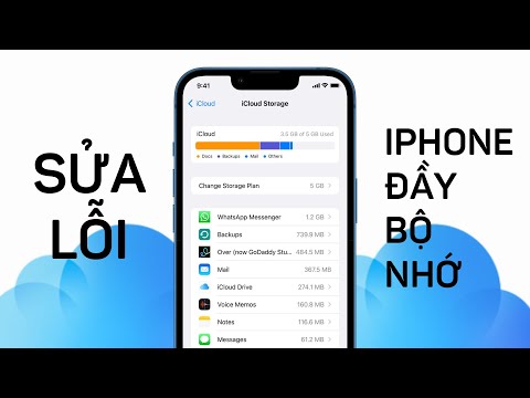 Cách sửa lỗi iPhone báo đầy bộ nhớ: Rất dễ làm và miễn phí 100%