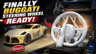 Finally Bugatti Steering Wheel Ready🔥😍