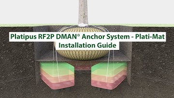 Platipus RF2PDMAN Anchor System - Plati-Mat - Installation Guide