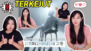 [reaksi] BETRAND PETO PUTRA ONSU - DERITAKU KOREAN VERSION ㅣ나의아픔 ㅣ CEWEK KOREA MERINDING ㅣONYO