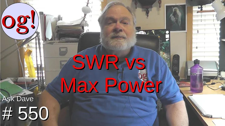 SWR vs Max Power (#550)