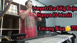 Tips Menyetrika Baju Cepat Tanpa Mal