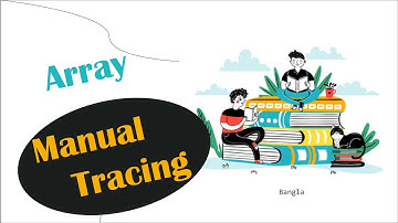 Array Manual tracing (SPL - C programming) | Coding Bangla