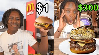 $1 Burger vs $300 Golden Burger