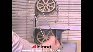 Changing Blades on Inland's DB-100 Band Saw