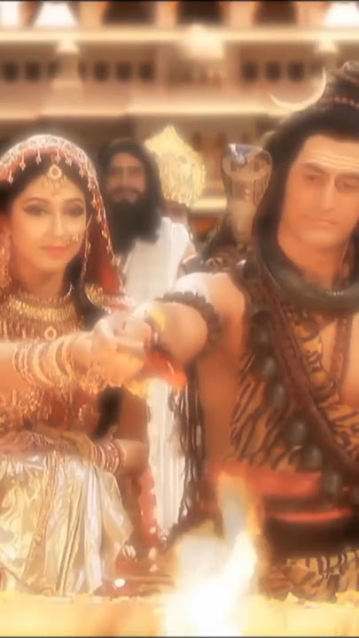 First Love Marriage ❣️ Shiv Parvati | Shiv status | Mahashivratri 2025