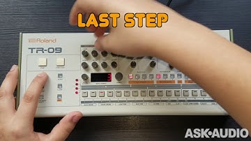 Roland TR 09 Tips and Tricks