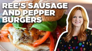 Ree Drummond's Sausage and Pepper Burgers | The Pioneer Woman | Food Network