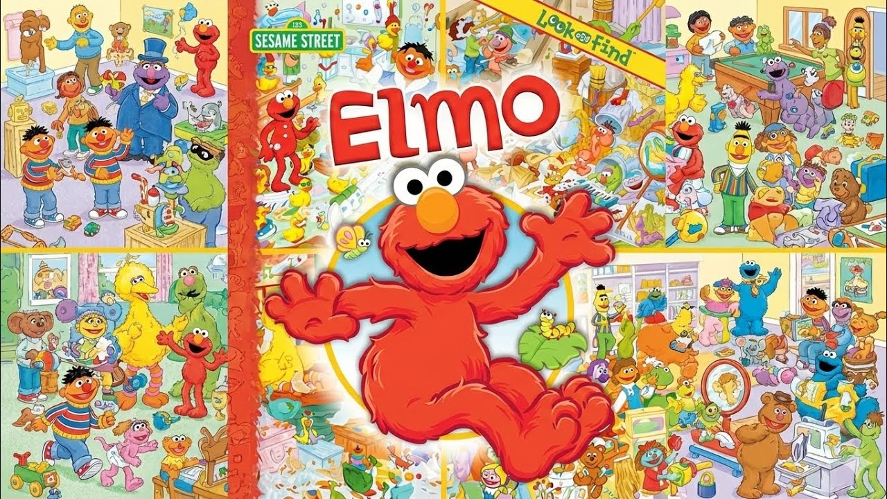 Приложение «Найди Элмо: Улица Сезам». Забавное обучающее видео № 138.