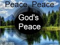 Peace peace gods peace