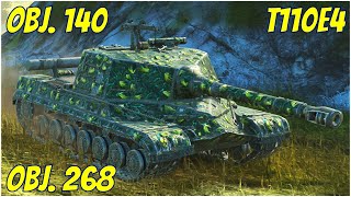 : Obj. 268, Obj.140 & T110E4  WoT Blitz