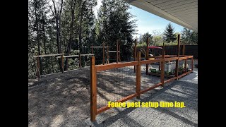 'Watch How I Built a Stunning Fence in Record Time: Time-Lapse Construction!' by Steveo’s Ventures 23 views 1 year ago 4 minutes, 41 seconds