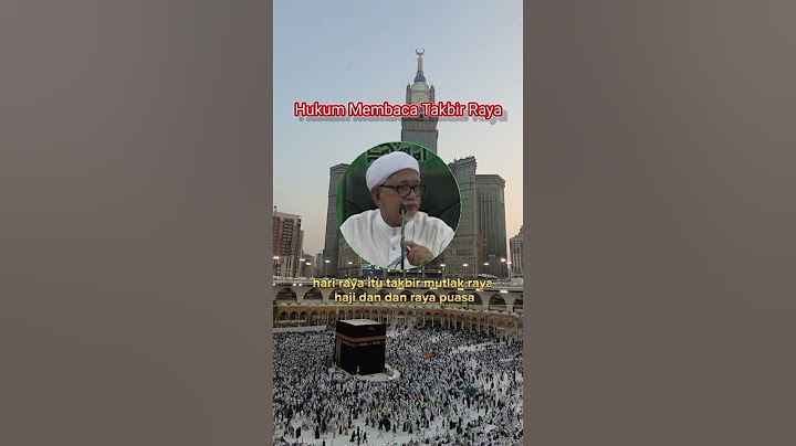 Hukum Takbir Raya, Selamat Hari Raya #shorts #raya #2023