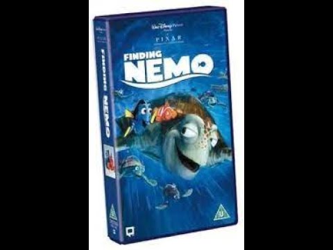 Original VHS Opening and Closing to Finding Nemo UK VHS Tape