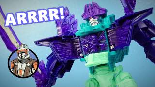 The SCOURGE of the Seven Seas! Transformers Cyberworld Pirate Ship Scourge