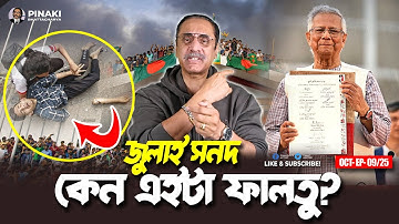 জুলাই সনদ : কেন এইটা ফালতু? Pinaki Bhattacharya || The Untold