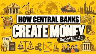 How Central Banks CREATE MONEY Out of Thin Air