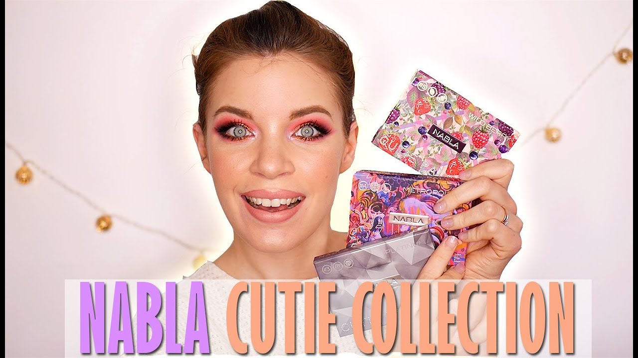 NABLA CUTIE COLLECTION! 3 LOOK, SWATCHES E COMPARAZIONI!